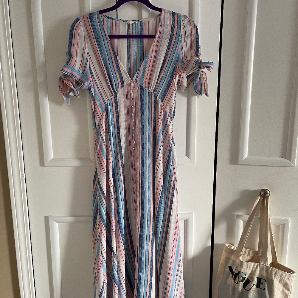 Boardwalk Cotton Candy Stripes Dress
